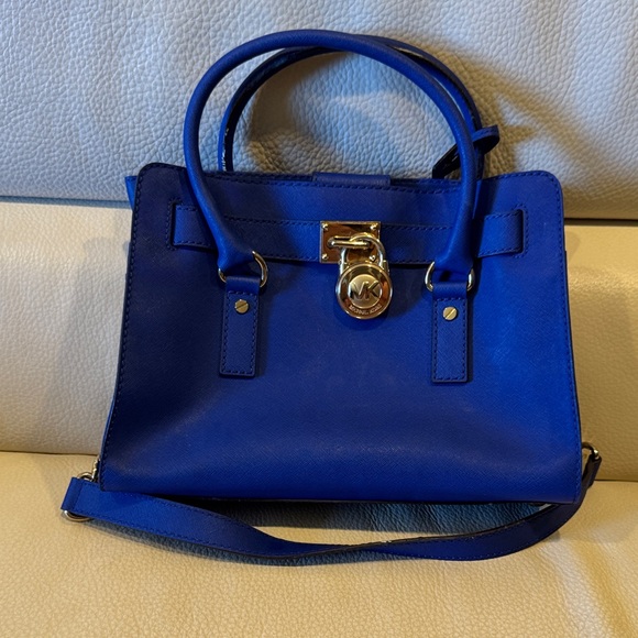 Michael Kors Leather Satchel - Picture 1 of 12